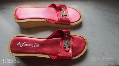 saldi di fine estate ciabatte de fonseca