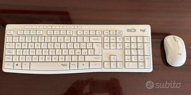 Logitech MK295 Kit Mouse e Tastiera Wireless
