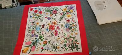 Foulard GUCCI Flora Originale Vintage - Accornero