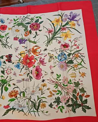 Foulard GUCCI Flora Originale Vintage - Accornero