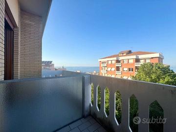 TRILOCALE VISTA MARE + GARAGE, ZONA FALCONARA MEZZ