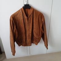 Giubbino pelle scamosciata 