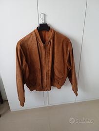 Giubbino pelle scamosciata 