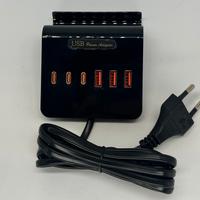 Wukur Stazione di Ricarica USB Multipla 75W 