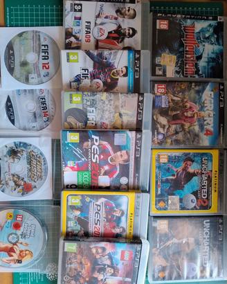 collezionismo 14 titoli PS3 games play station