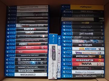 50 videogiochi PS4