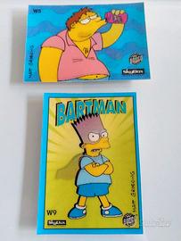 The Simpsons Wiggle Cards - Rarissime SkyBox 1993