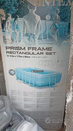 Piscina usata INTEX completa di pompa 3x2