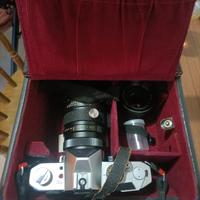 Yashica TL Electro X + Vivitar 200mm 1:3.5