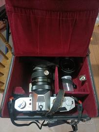 Yashica TL Electro X + Vivitar 200mm 1:3.5