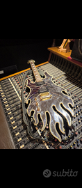 Minarik inferno mirror chitarra mancina customshop