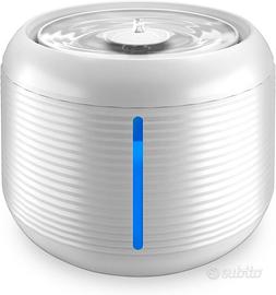 Fontana automatica per gatti da 2,5 litri con disp