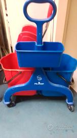 carrello 2 secchi 
