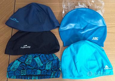 Set  5 Cuffie Nuoto Piscina da 5 ai 9 anni