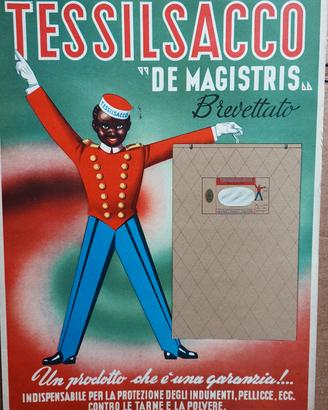 Manifesto Pubblicitario Tessilsacco anni '50