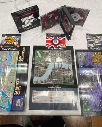 BOX GRAND THEFT AUTO COLLECTOR’S EDITION PS1