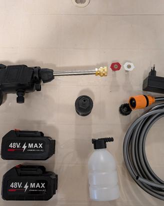 Idropulitrice doppia batteria 