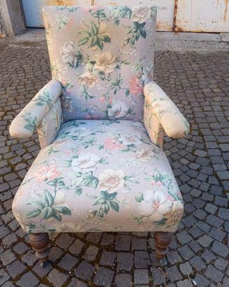 Poltrona anni 50 con ruote