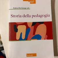 Libro Storia della pedagogia, De Giorgi