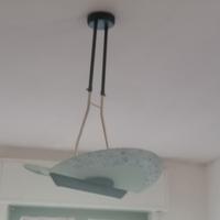 lampadario da soffitto in vetro 