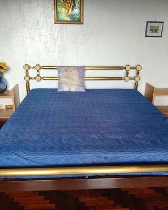 Letto matrimoniale ottone