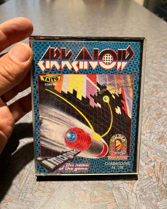 Gioco Arkanoid su cassetta per Commodore64