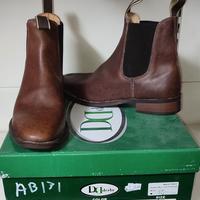 Stivaletti Derby in vitello pieno fiore