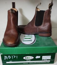 Stivaletti Derby in vitello pieno fiore