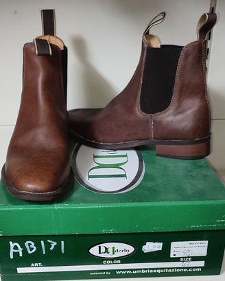 Stivaletti Derby in vitello pieno fiore