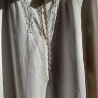 2 camicie da notte fine cotone vintage