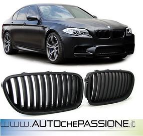 Coppia Griglie Nere opache per BMW Serie 5 F10 F11