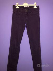 jeans skinny viola scuro Tally Weijl taglia XS