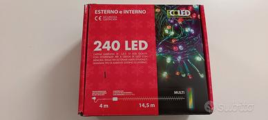 Luci led colorate per esterno e interno