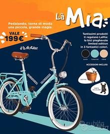 Bicicletta pieghevole  La Mia Nuova!!