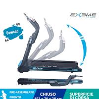 Ex3me Fitness Tapis roulant Professionale S21