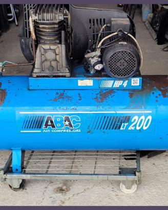 Compressore ABAC 380V motore guasto