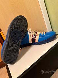 Gucci Ace stripe Blu 44