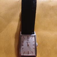 Orologio OMEGA Vintage Rettangolare (Tank)-Acciaio