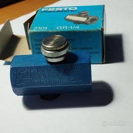 Valvola regolatrice di portata uniderezionale