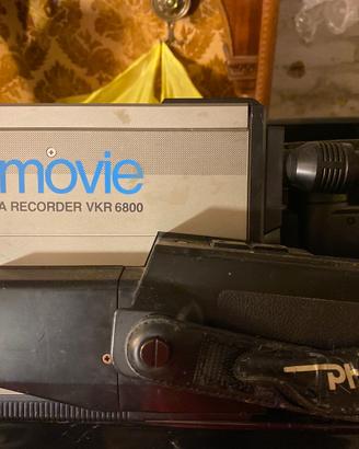 Videocamera a cassetta vintage PHONOLA