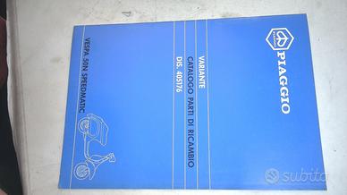 VARIANTE CATALOGO PARTI DI RICAMBIO VESPA PIAGGIO 