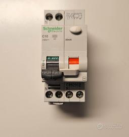 Magnetotermico Differenziale Schneider 10A in 0.03