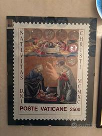 Francobollo poste vaticane 2500