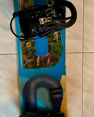 Snowboard DC PLY 145.75 cm + sacca
