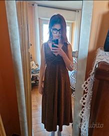 Abito midi donna - taglia 40, marrone