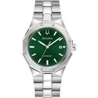 Octagon orologio Bulova automatico verde 96B464