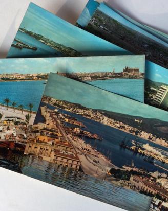 Lotto di 10 cartoline vintage Palma di Mallorca