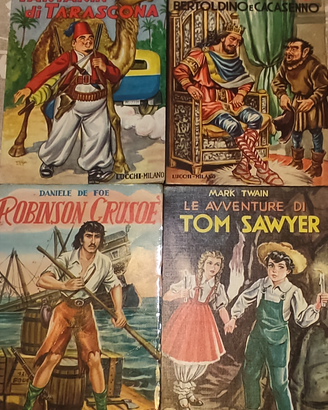 Lotto 4+1 Libri Vintage Lucchi Milano anni 60