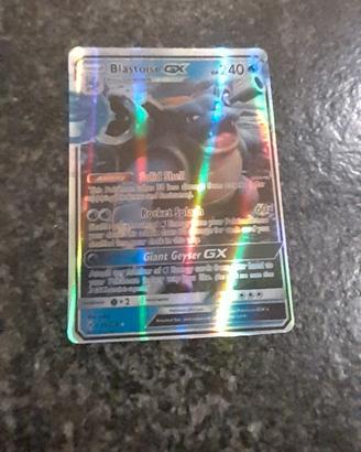 Carte pokemon Blastoise GX
