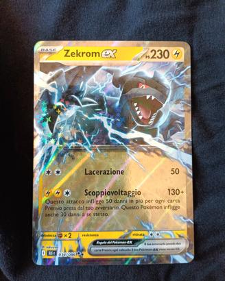 carta Pokemon Zekrom ex Holo